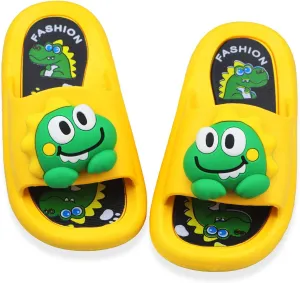 Toddler Little Kids Slides Sandals Unicorn Shark Bunny Beach Pool Shower Slides Anti-Skid Home Bath Slippers Cute Summer Outdoor Shoes for Girls and Boys