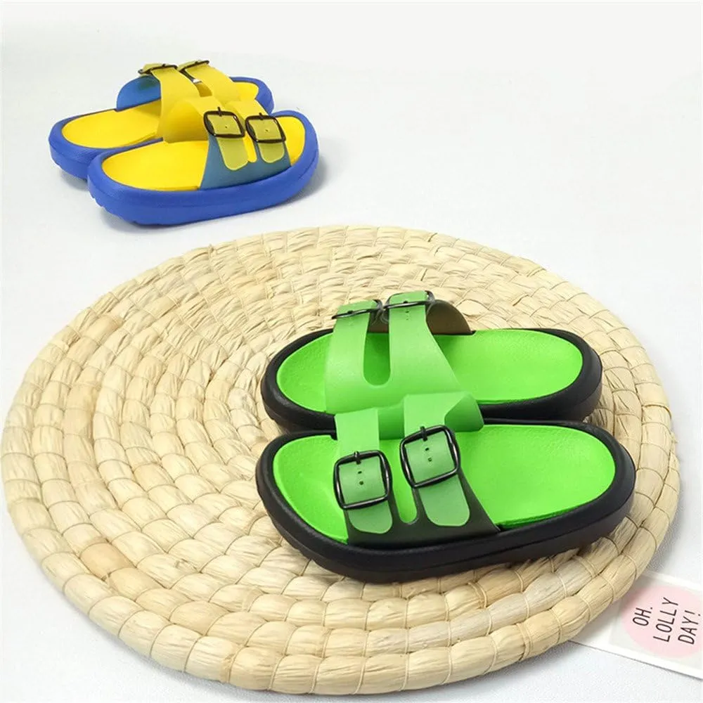 Toddler Little Kids Summer Sandals Non-Slip Boy Girl Slide Lightweight Beach Water Shoes Shower Pool Slippers