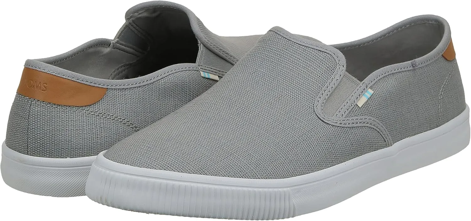 TOMS Mens Baja Slip On Sneakers Shoes Casual - Black