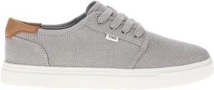 TOMS Mens Carlo 2.0 Canvas Lace Up Sneakers Shoes Casual - Black