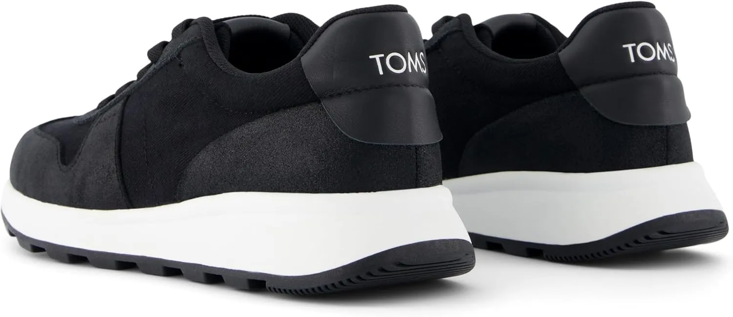 TOMS Womens Trvl Lite Retro Lace Up Sneakers Shoes Casual - Off White