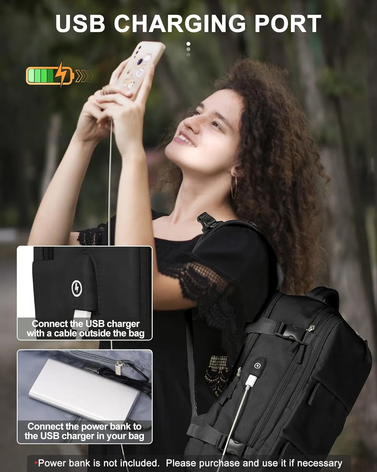 Travel Backpack For Women Men Carry On Backpack For Traveling On Airplanes Personal Item Travel Bag laptop backpacks