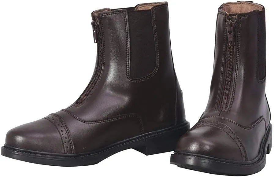 TuffRider Ladies Starter Front Zip Paddock Boots
