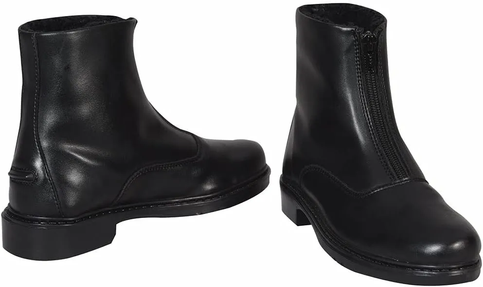 TuffRider Ladies Starter Winter Fleece-Lined Front Zip Paddock Boots