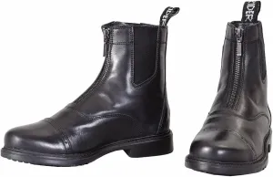 TuffRider Women's Baroque Front Zip Paddock Boots with Metal Zipper