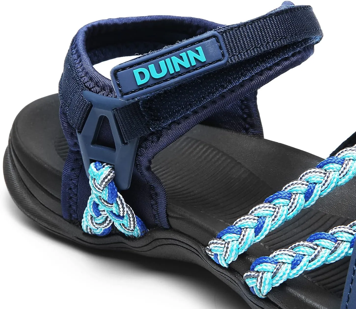 UBFEN Womens Hiking Sandals Sport Sandals Straps with Adjustable Hooks Arch Support Beach Vacation Casual Camping