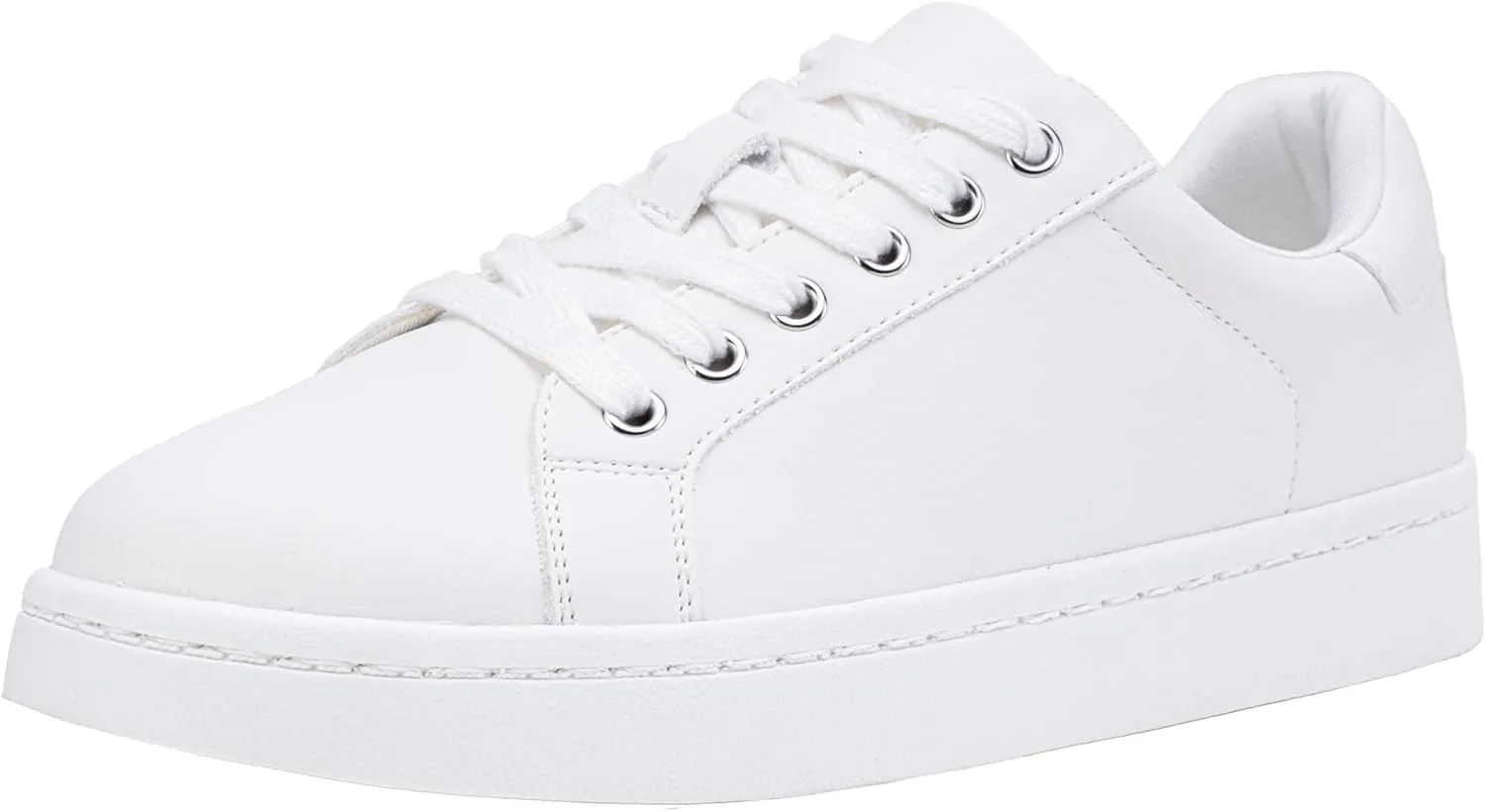 Vepose Women's Walking Casual Sneakers, Dressy Arch Support Comfortable Low Top Tennis Lace up 8003 Shoes