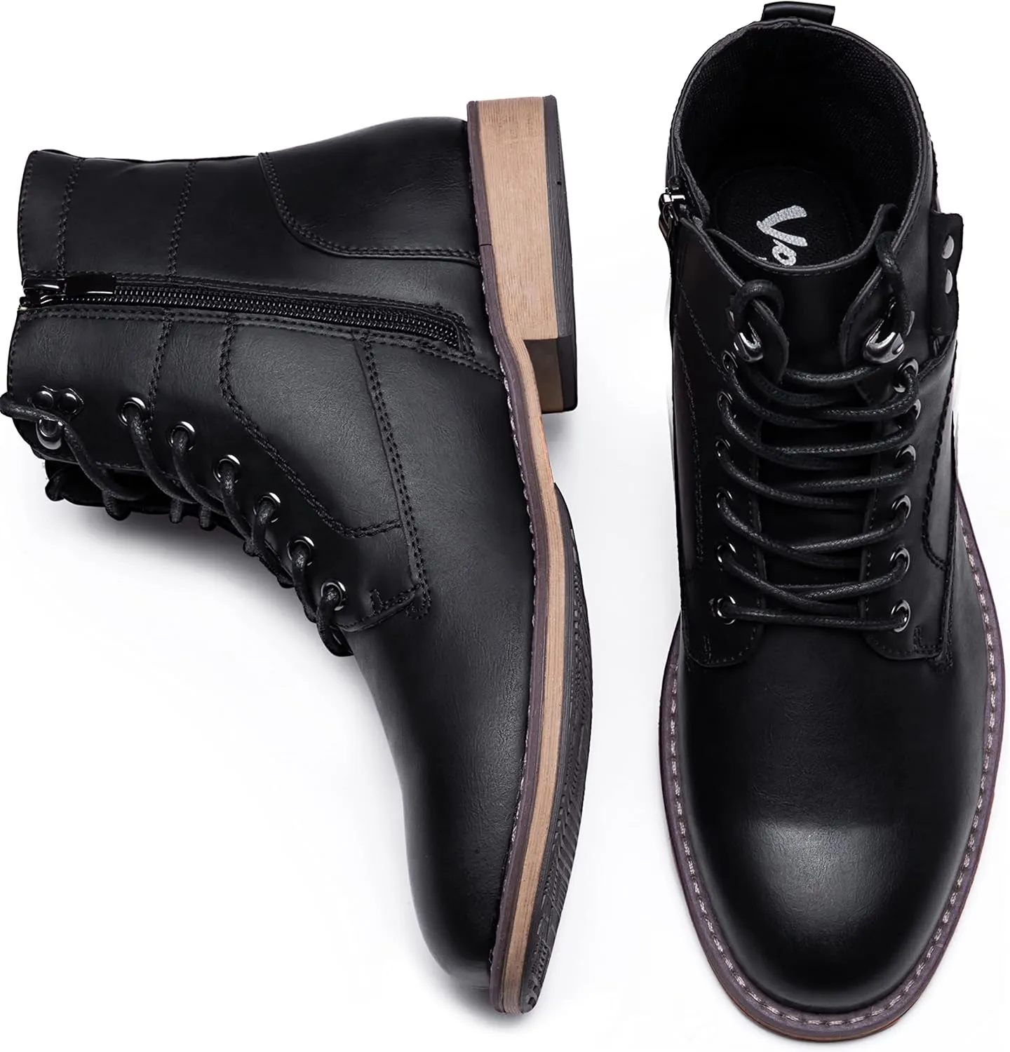Vostey Men's Hiking Boots Waterproof Casual Chukka Boots for Men