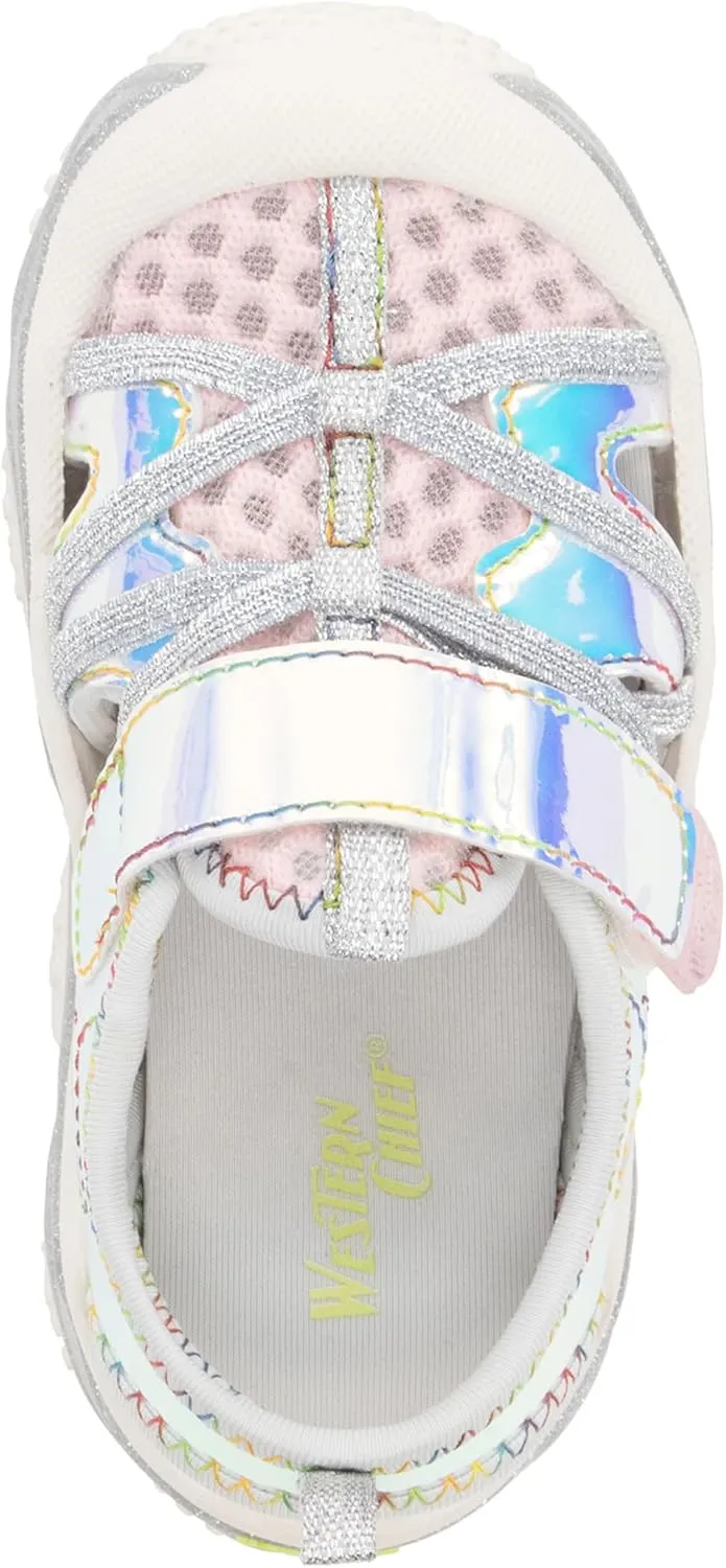 Western Chief Kids Shore Runner Sandal - Kid Friendly, Lightweight, Traction Outsole - Perfect Outdoor Sandals for Boys and Girls