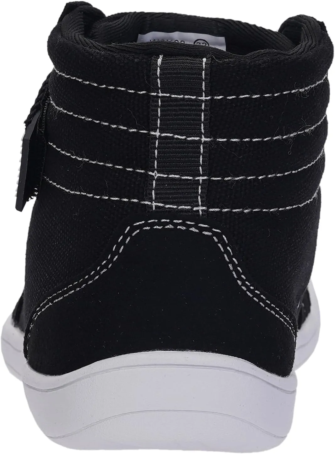 WHITIN Little/Big Kid Wide High Top Barefoot Shoes | Street-Style Minimalist Sneakers for Boys/Girls | Natural & Healthy Fit