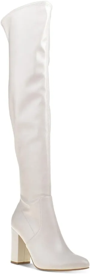 Wild Pair Womens Bravy Dressy Over-The-Knee Boots