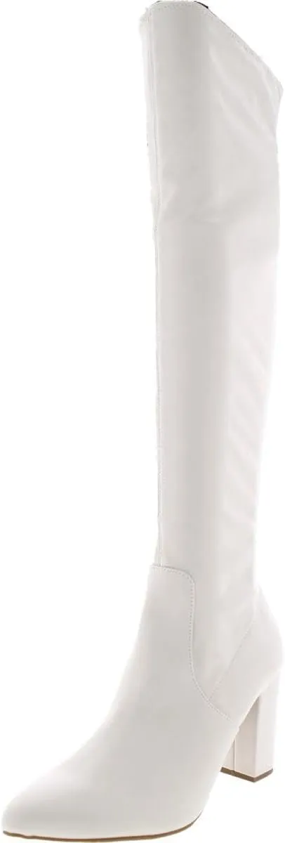Wild Pair Womens Bravy Dressy Over-The-Knee Boots