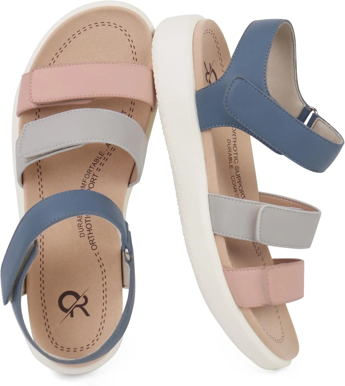 Women Orthotic Walking Sandals Orthopedic Arch Support Sandals Comfortable Sandals