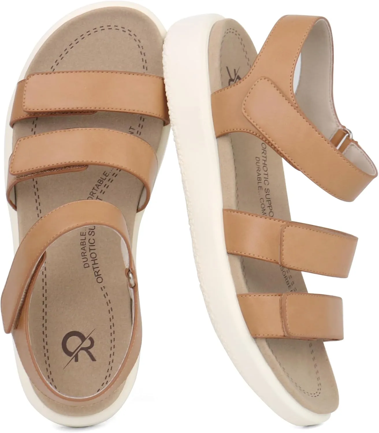 Women Orthotic Walking Sandals Orthopedic Arch Support Sandals Comfortable Sandals