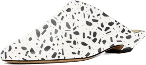 Women Trendy Closed Toe Slip On Comfortable Mules Flat Heel Indoor Outdoor Casual Slippers Size 4-16 US