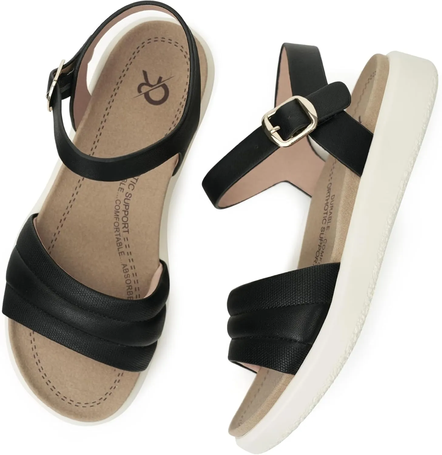 Women's Arch Support Orthopedic Walking Sandals - Comfortable Sandals