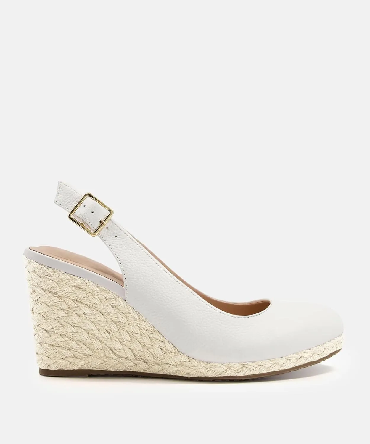 Womens Espadrilles Wedge Sandals Closed Toe Slingback Wedges Pumps Platform Heeled Sandal