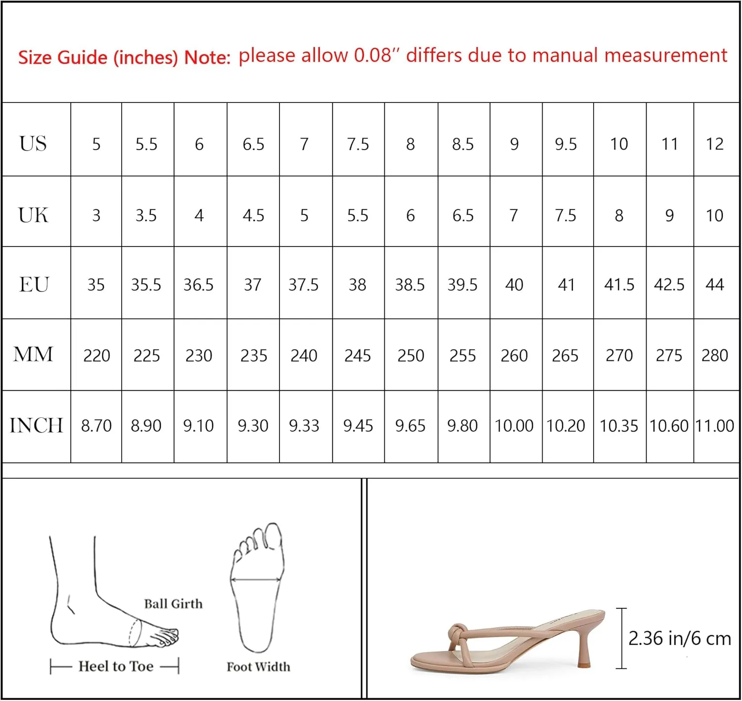 Womens Heeled Sandals Rounded Open Toe Kitten Heels Slip on Bow Mules Sandals Comfort Dress Party Shoes