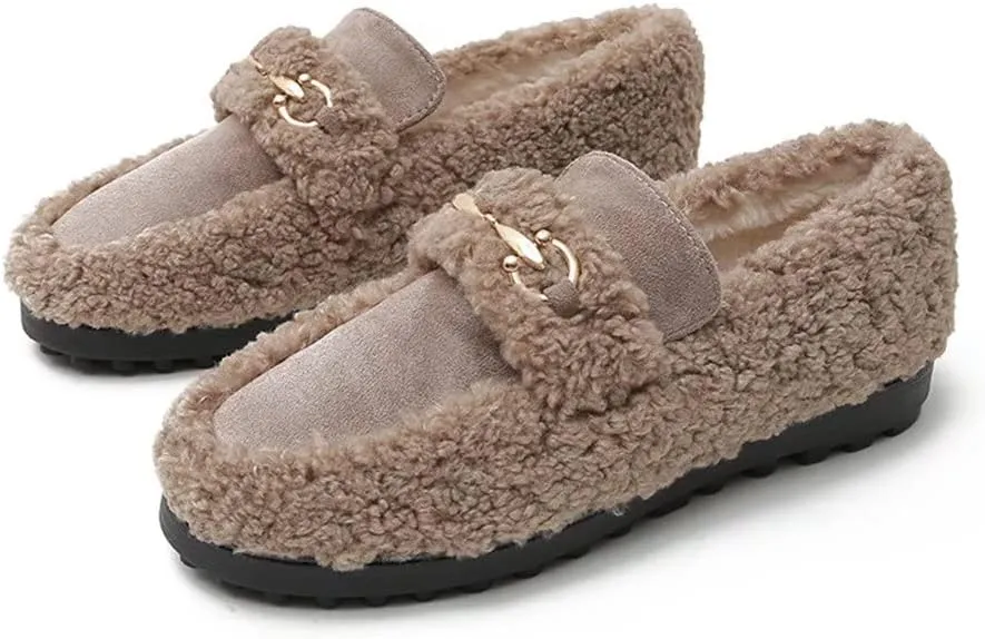 Women's Leather Penny Loafers Casual Driving Loafers Slip-On Loafer Flats Comfort Womens Boat Shoes Moccasins Walking Shoes for Women