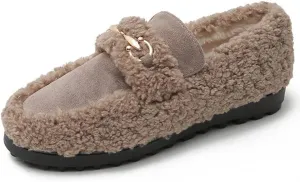 Women's Leather Penny Loafers Casual Driving Loafers Slip-On Loafer Flats Comfort Womens Boat Shoes Moccasins Walking Shoes for Women