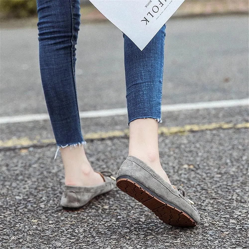 Women's Leather Penny Loafers Casual Driving Loafers Slip-On Loafer Flats Comfort Womens Boat Shoes Moccasins Walking Shoes for Women
