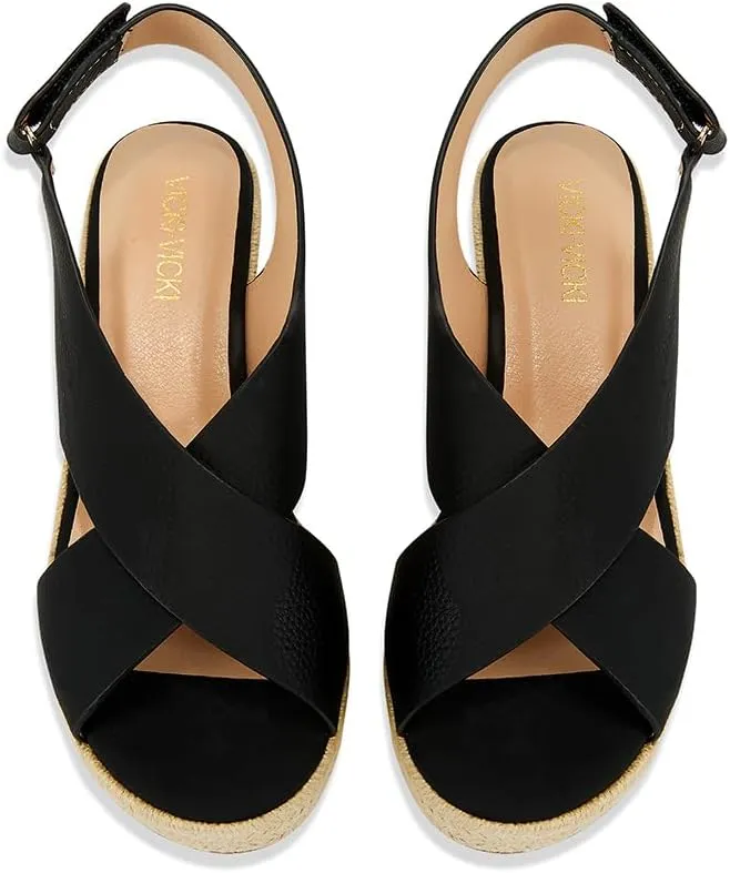 Women's Platform Espadilles Wedge Beach Sandals Summer Sandals Open Toe Ankle Strap Sandals