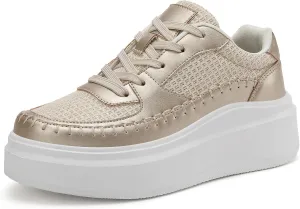 Women's Platform Fashion Shoes Classic Tennis Shoes Casual Walking Sneakers