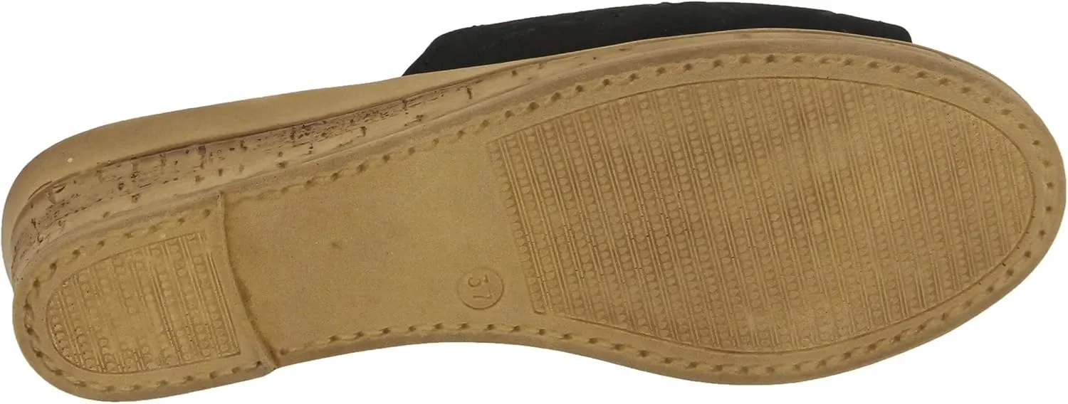 Women's Spring Step ESTELLA Fashion Wedge Slide Sandals