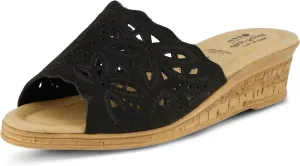 Women's Spring Step ESTELLA Fashion Wedge Slide Sandals