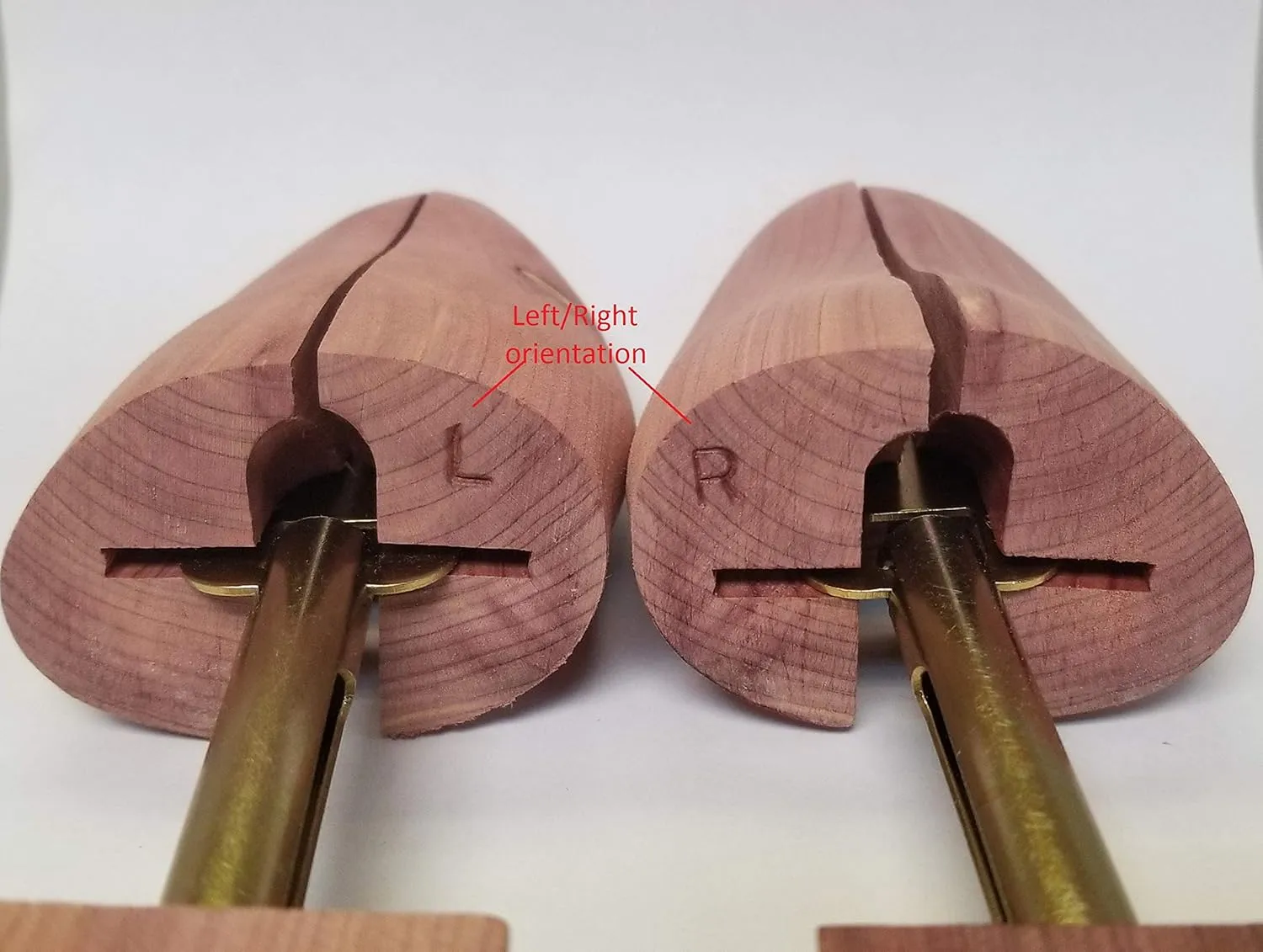 Woodlore Women’s Shoe Trees (2 Pairs) Combination, Aromatic Cedar Wood, USA Made