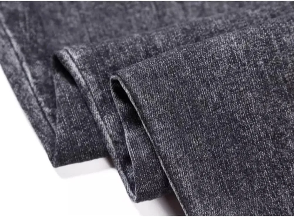 XYGJZ Men's Denim Jogger Pants Loose Fit Casual Jeans Trousers