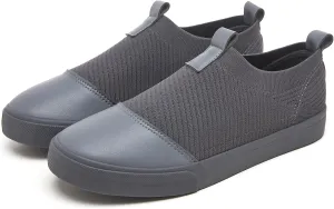 yageyan Mens Loafers Shoes Comfortable Mens Slip on Sneakers White Shoes Black Casual Fashion Shoes