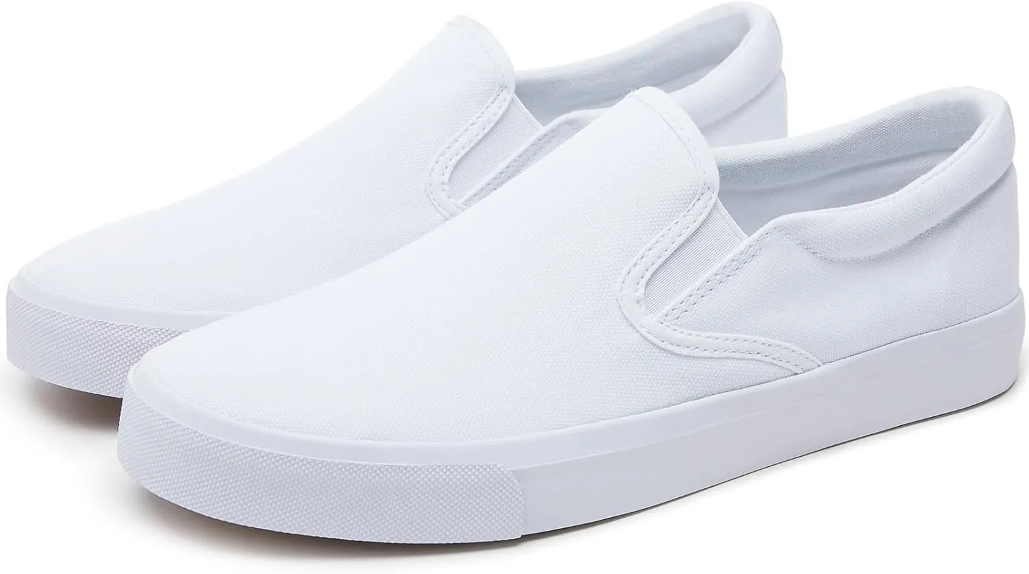 yageyan Mens Slip on Sneakers Loafers Shoes Canvas Black Shoes Canvas Blue Casual Fashion Shoes