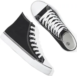 yageyan Womens High Top Canvas Sneakers Lace up Fashion Shoes for Women Casual Classic