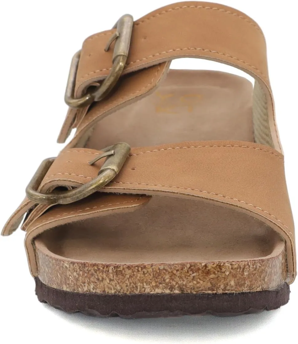 YOKI LORAYN-10 Women’s Platform Wedge Sandals, Summer Sandals